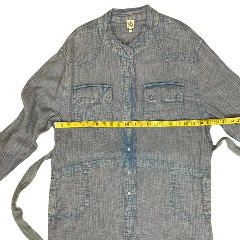 Ivy Jane Gauze Shirt Dress NWT (H-1) - Picture 8 of 12